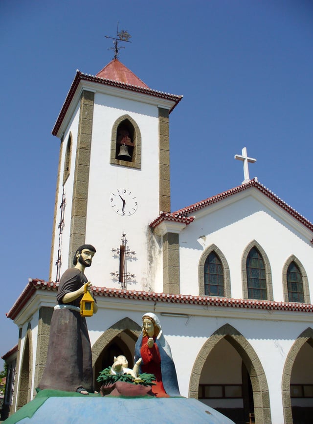 The Church of Santo António de Motael, Dili