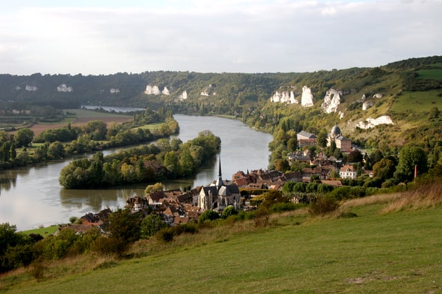 The Seine in Les Andelys