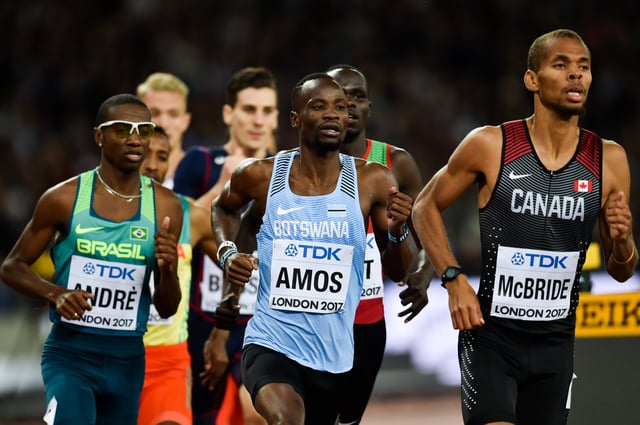 Botswana's Olympic Medalist Nijel Amos