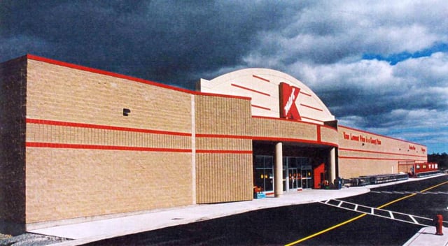 Former Kmart Store in Bayers Lake, Nova Scotia shown in 1994. Canadian Tire now operates in its place.