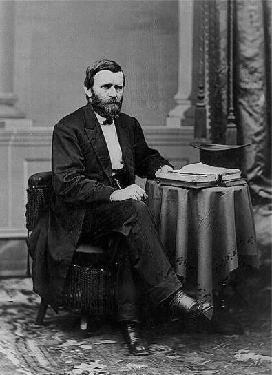 Ulysses S. Grant, 18th President of the United States (1869–1877), photograph by Mathew Brady