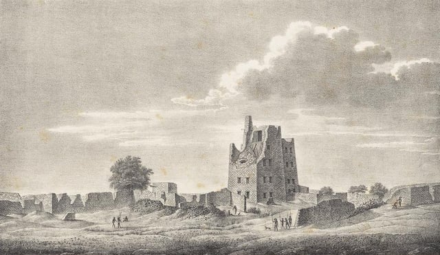 At the time of the Egyptian invasion in 1821 the palace of Sennar was already in ruins.