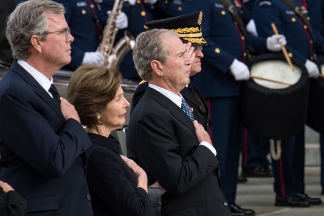 State Funeral for George H.W. Bush in December 2018