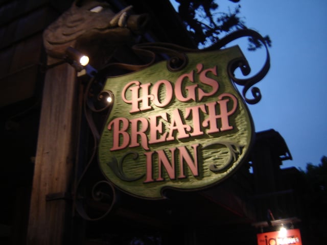 The Hog's Breath Inn in Carmel, once owned by Eastwood