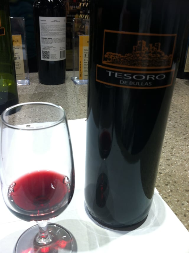 A Spanish Mourvèdre, known there as Monastrell, from the Bullas wine region.