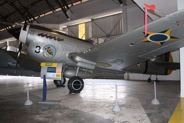 P-40 Warhawk at Campo Dos Afonsos.