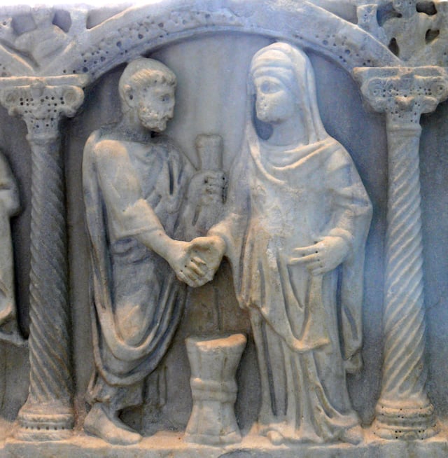 Roman married couple.