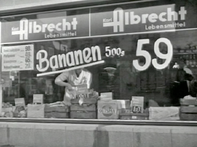 Albrecht grocery store in Essen-Schonnebeck (1958)