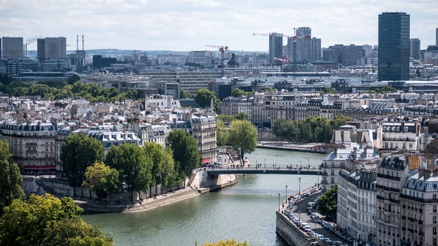 Paris skyline, 2014