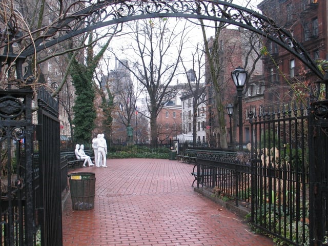 Christopher Park, part of the Stonewall National Monument