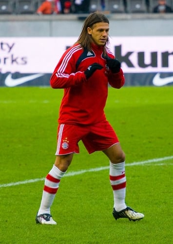 Demichelis with Bayern in 2009.