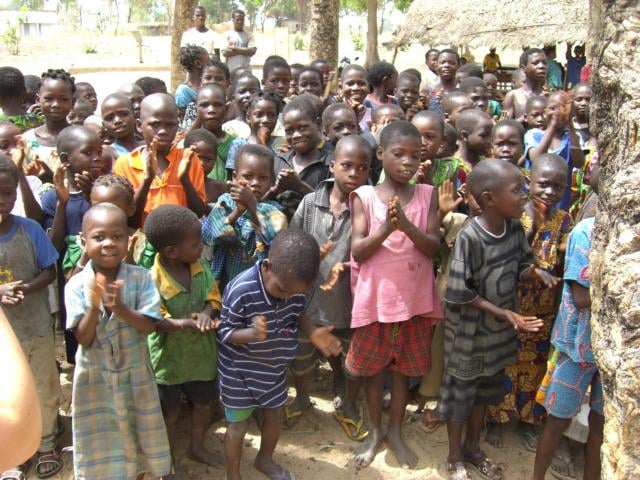 Children in Benin.