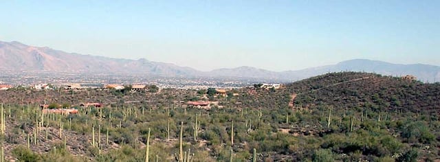 Panorama of western suburbs