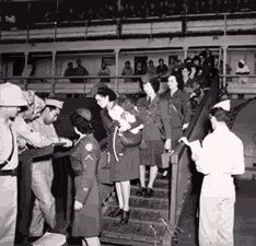 Puerto Rican members of the WAC's.