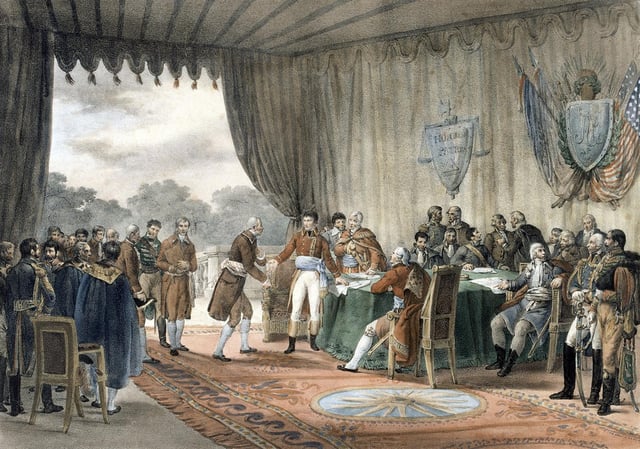 Signing of the Convention of 1800, ending the Quasi War and ending the Franco-American alliance.