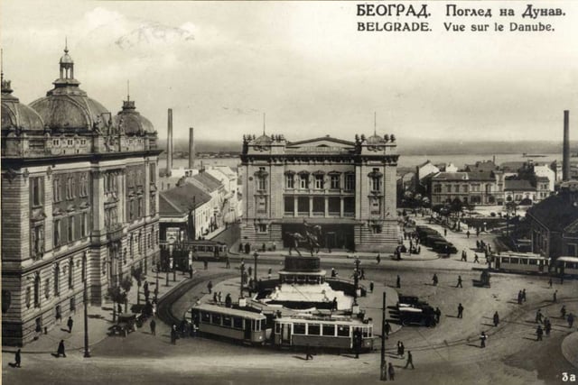 Theatre square (today Republic Square) in 1934