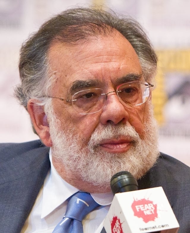 Francis Ford Coppola (pictured in 2011) was selected as director. Paramount wanted the picture to be directed by an Italian American to make the film "ethnic to the core".