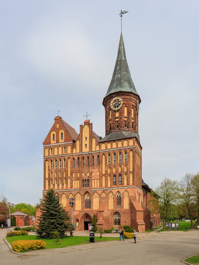 The 14th-century Königsberg Cathedral