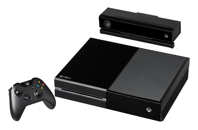 The original Xbox One, Microsoft's eighth generation console, which has since been superseded by two upgraded models, the Xbox One S and the Xbox One X.