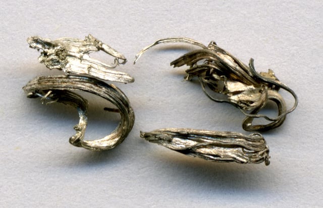 Silver wire specimens from the historic Mollie Gibson Mine near Aspen