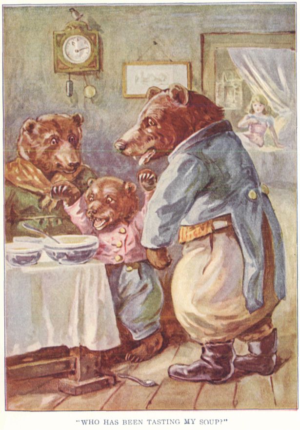 "The Story of the Three Bears", illustration from Childhood's Favorites and Fairy Stories