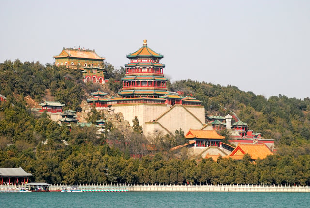 Summer Palace, an imperial garden in Qing dynasty.