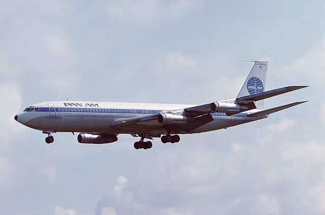 A Boeing 707-320B of Pan American World Airways in 1979