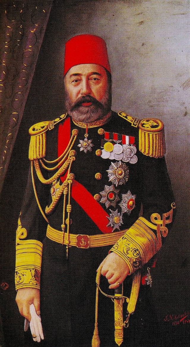Head of the navy, Bozcaadalı Hasan Hüsnü Pasha