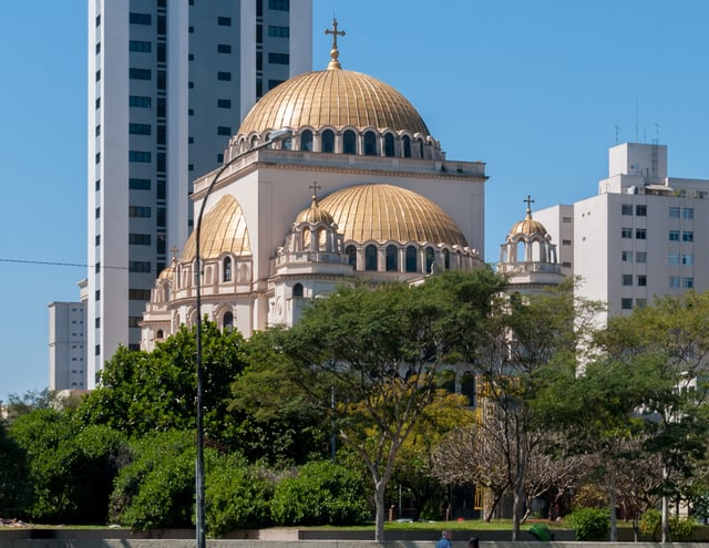 Metropolitan Orthodox Cathedral of São Paulo.