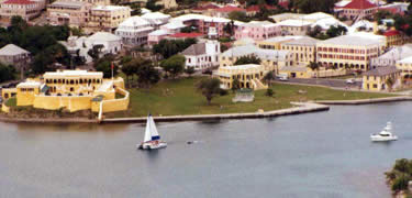 Christiansted, the largest town on Saint Croix