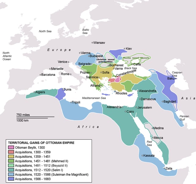 Ottoman empire in 1683