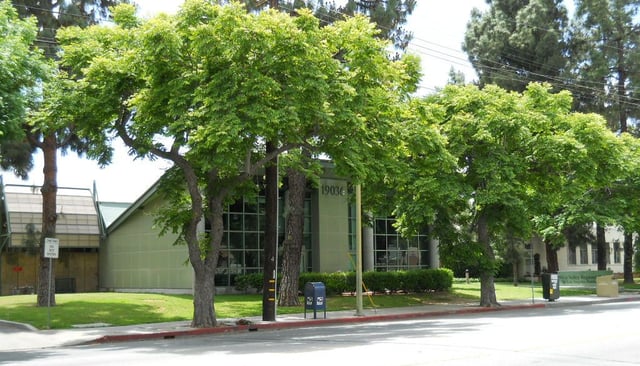The West Valley Regional Branch of the Los Angeles Public Library, in Reseda