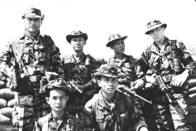 ARVN and US Special Forces, September 1968