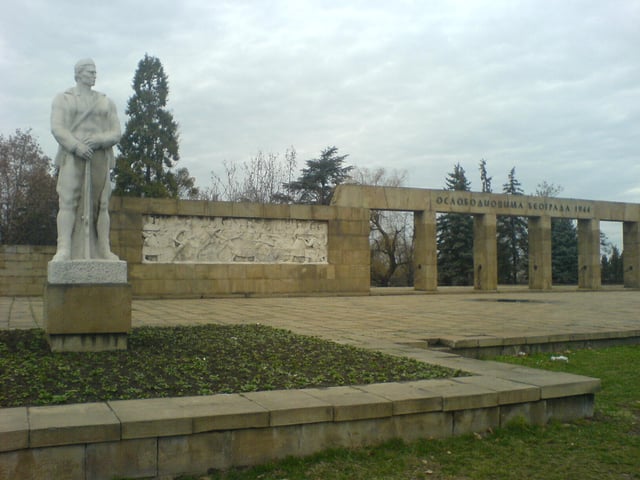 Liberators of Belgrade memorial