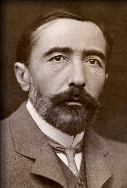 Joseph Conrad, one of the greatest novelists of all time. He was the author of popular books such as Nostromo and Heart of Darkness.