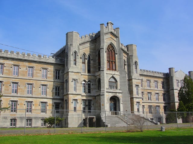 NYS Inebriate Asylum, the first of several Isaac Perry buildings in Binghamton