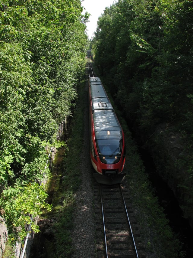 The Trillium Line of Ottawa's O-Train light rail