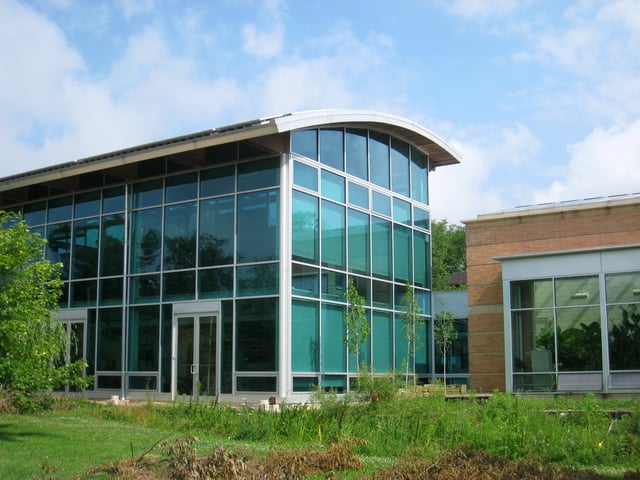 The Adam Joseph Lewis Center, home of the environmental studies department