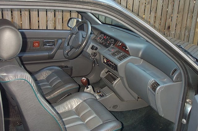 Interior of 1993 Clio Baccara