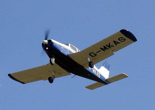 Low aspect ratio wing (AR=5.6) of a Piper PA-28 Cherokee