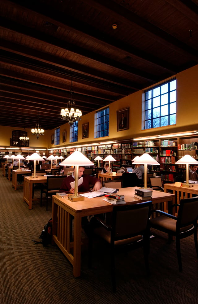 Ginn Library at the Fletcher School