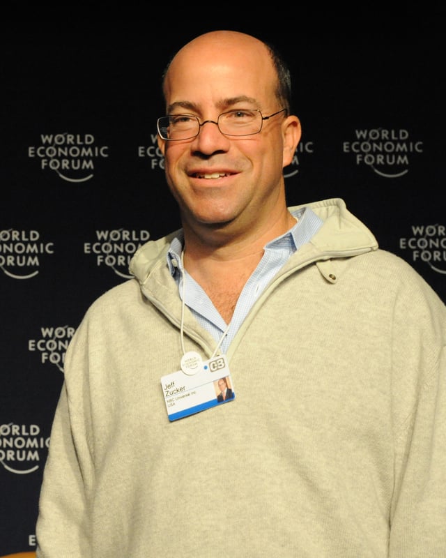 Jeff Zucker, President and CEO of NBC Universal (2007–2011).