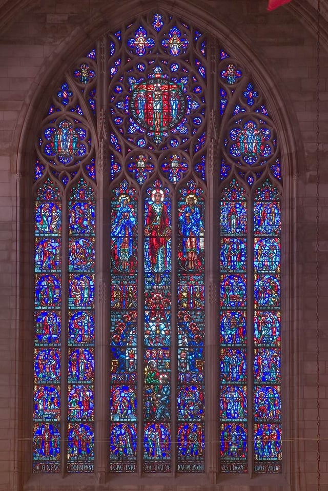 The Crucifixion window