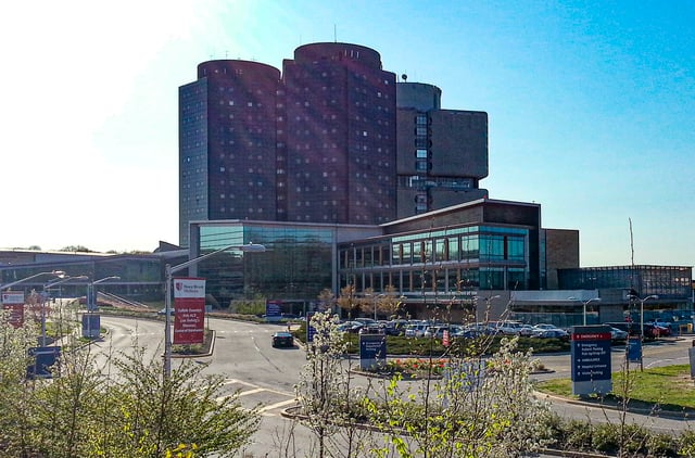 Stony Brook Hospital at the East Campus in 2013