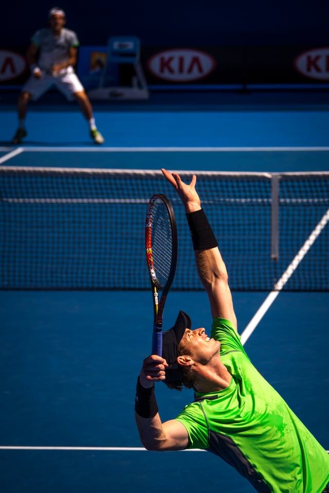 Murray at the 2015 Australian Open