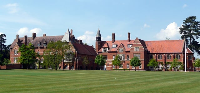 Abingdon School, where the band formed