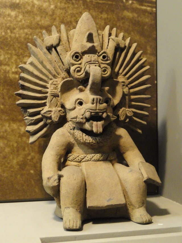 Zapotec bat god, Oaxaca, 350–500 AD