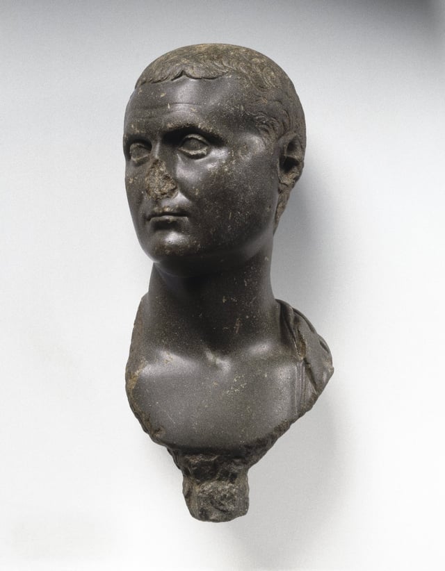 Bust of Roman Nobleman, c. 30 BC – 50 AD, 54.51, Brooklyn Museum