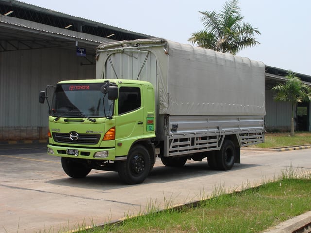 Hino 500 FG210J Wing in plant in Indonesia