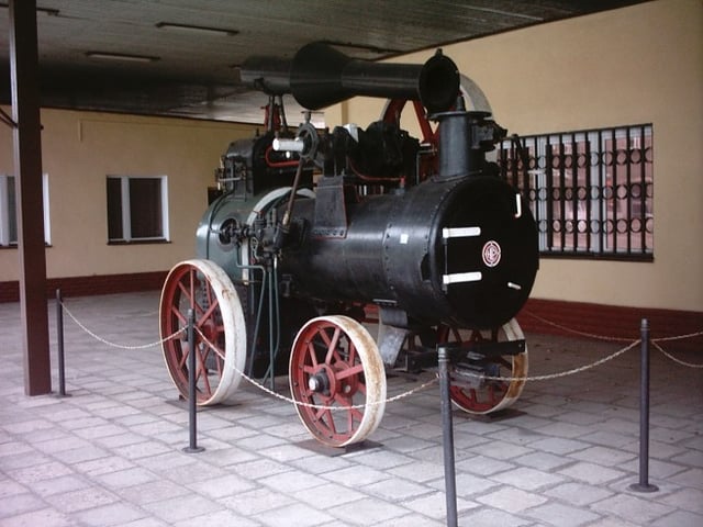Portable engine once produced in Cegielski factories.